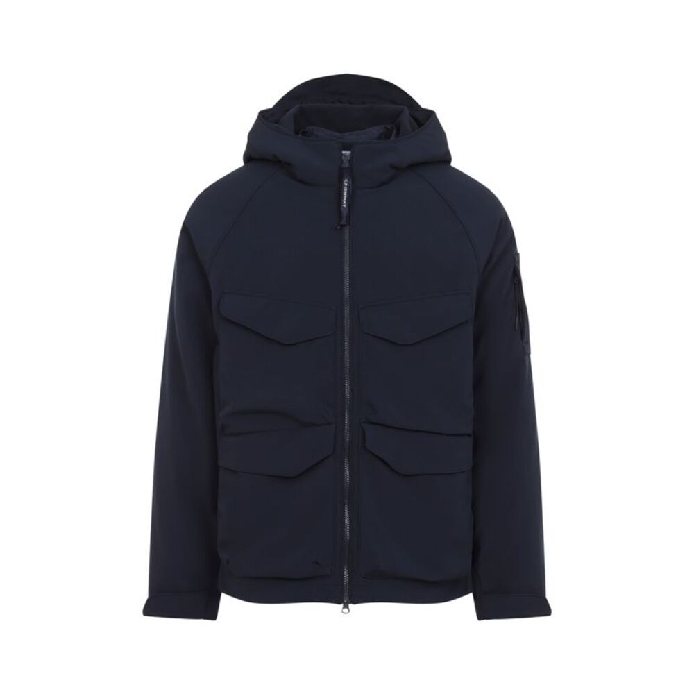 Cp Company Shell Padded Hooded Lens Jacket Men